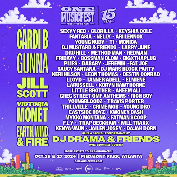 ONE Musicfest 2024: Atlanta's Premier Celebration of Culture and Sound