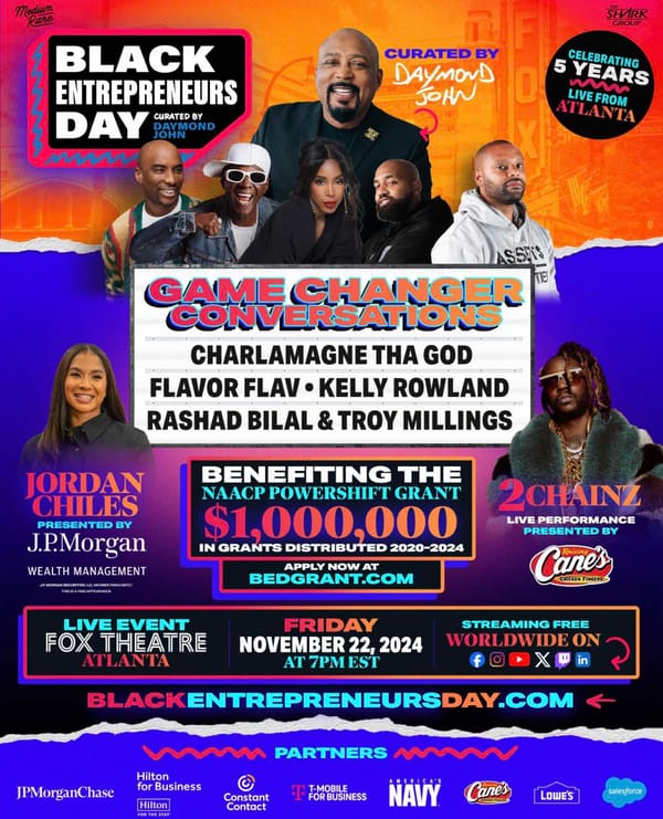 Daymond John celebrates the 5th Annual Black Entrepreneurs Day at the Fox Theater