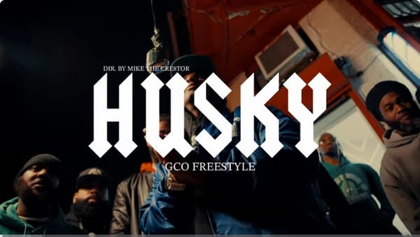 Husky Comes Hard With GCO Freestyle! The Philly Rapper Can Spit!