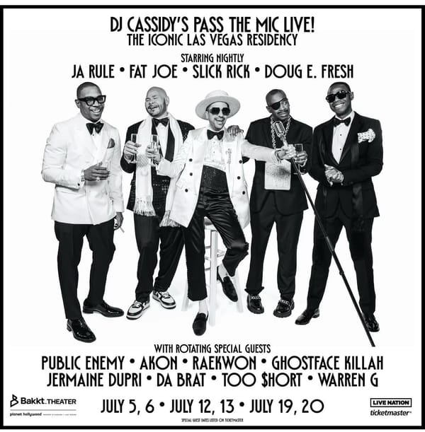 DJ CASSIDY’S PASS THE MIC LIVE! THE ICONIC LAS VEGAS RESIDENCY
