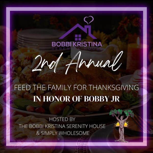 2nd Annual "Feed the Family" Thanksgiving Event in Honor of Bobby Brown Jr.